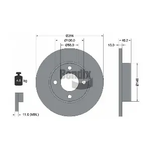 BENDIX Braking BDS1866