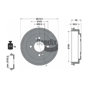 BDM1143 BENDIX Braking
