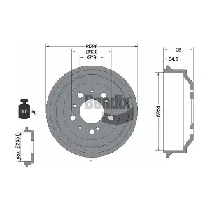 BDM1028 BENDIX Braking
