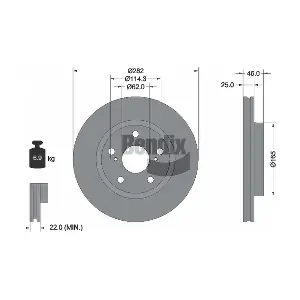 BDS2300 BENDIX Braking