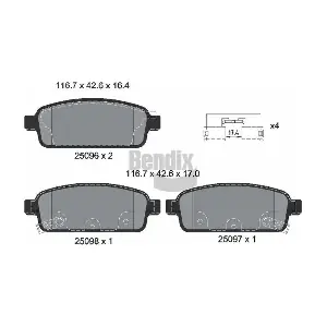 BENDIX Braking BPD1060