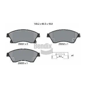 BENDIX Braking BPD1239
