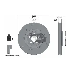 BDS2284LHC BENDIX Braking