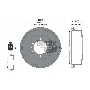 BDM1121 BENDIX Braking