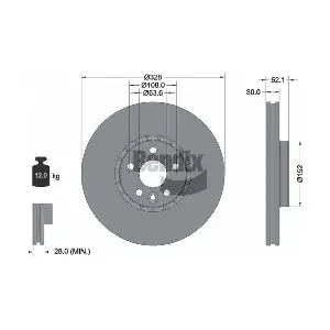 BENDIX Braking BDS1364HC