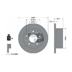 BENDIX Braking BDS1099