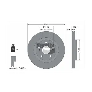 BDS2307 BENDIX Braking