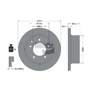 BDS1934 BENDIX Braking