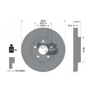 BENDIX Braking BDS2166