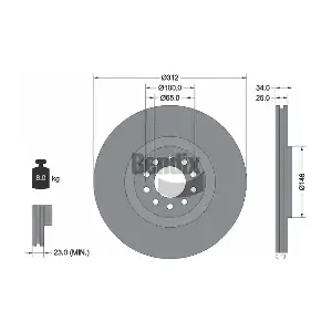 BENDIX Braking BDS1325