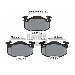 BENDIX Braking BPD1339