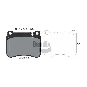 BPD1525 BENDIX Braking