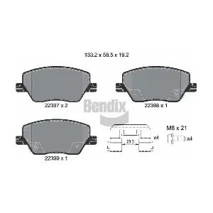 BENDIX Braking BPD1256
