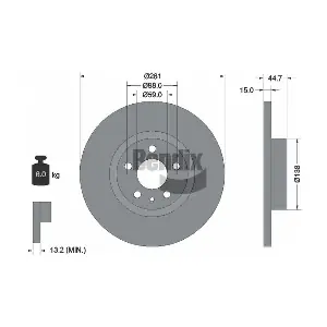 BENDIX Braking BDS1456
