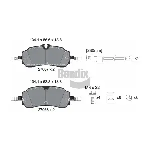 BPD2651 BENDIX Braking
