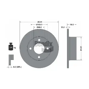BENDIX Braking BDS1690