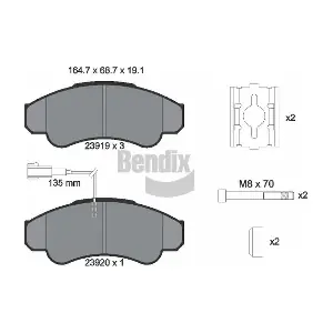 BENDIX Braking BPD1282