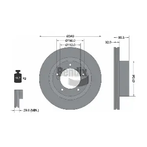 BENDIX Braking BDS1706