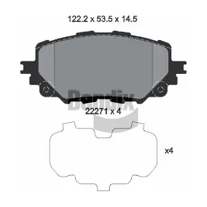 BPD1880 BENDIX Braking