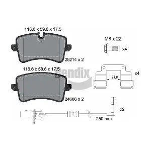BPD1606 BENDIX Braking