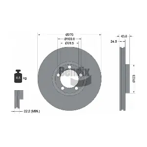 BENDIX Braking BDS1879