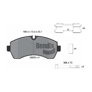 BENDIX Braking BPD1110