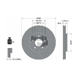 BDS2262 BENDIX Braking