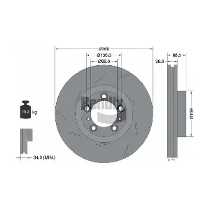 BDS2195LHC BENDIX Braking