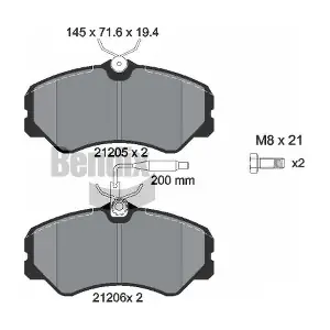 BENDIX Braking BPD1766