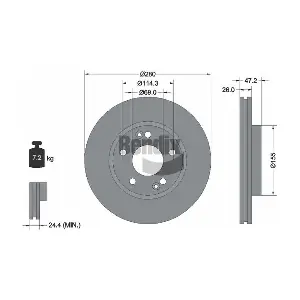 BDS1206HC BENDIX Braking