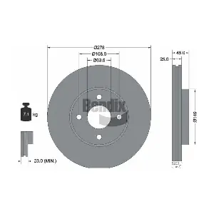 BDS2223 BENDIX Braking