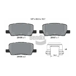 BPD2386 BENDIX Braking