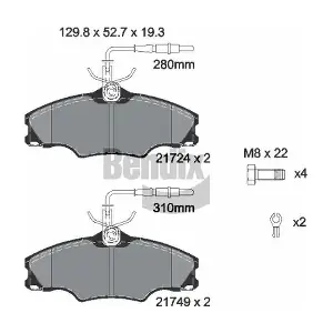 BENDIX Braking BPD1840