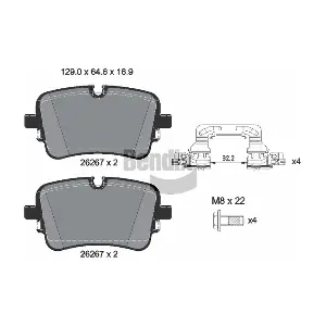 BPD1647 BENDIX Braking