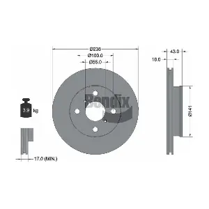 BENDIX Braking BDS1982
