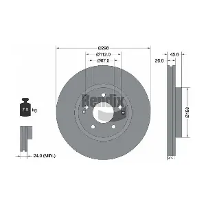 BDS2212 BENDIX Braking