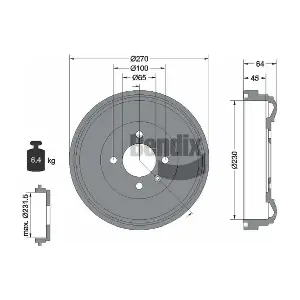 BDM1017 BENDIX Braking