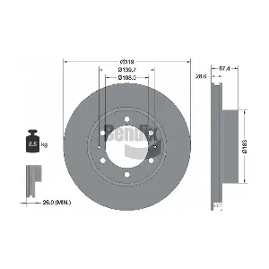 BDS1535 BENDIX Braking