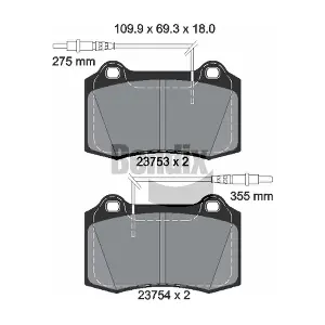 BENDIX Braking BPD2034