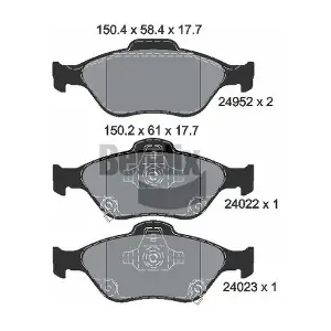 BENDIX Braking BPD1608
