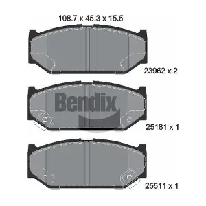 BPD2070 BENDIX Braking