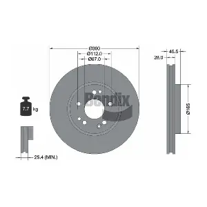 BDS2227 BENDIX Braking