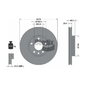 BENDIX Braking BDS1505