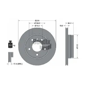 BDS1242 BENDIX Braking
