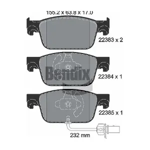 BPD1359 BENDIX Braking