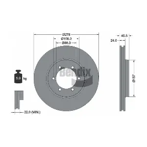 BDS2105 BENDIX Braking