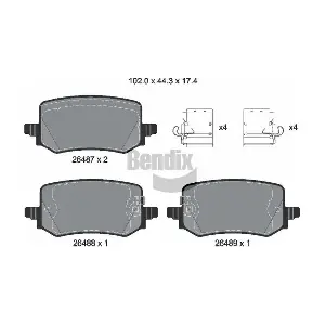 BPD2377 BENDIX Braking