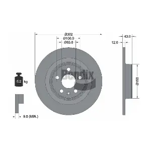BENDIX Braking BDS1531HC