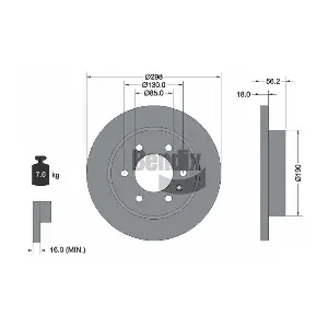 BDS1583 BENDIX Braking