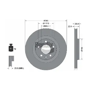 BDS2091 BENDIX Braking